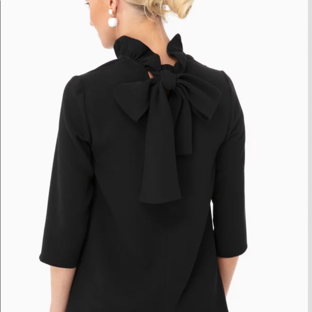Pomander Place Ruffle Neck top